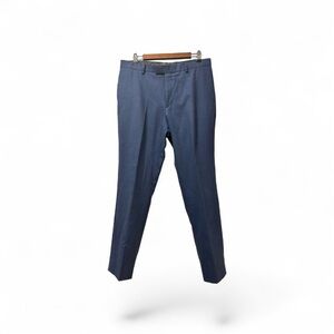 Banana Republic Men’s Blue Dress Pants Slim Fit Tailored Suit Trousers 33x32